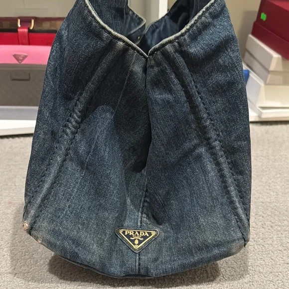 Prada Denim Tote - Picture 4 of 12